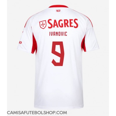 Camisa de time de futebol Benfica Franjo Ivanovic #9 Replicas 3º Equipamento 2025-26 Manga Curta Camisa de time de futebol Benfica Franjo Ivanovic #9 Replicas 3º Equipamento 2025-26 Manga Curta